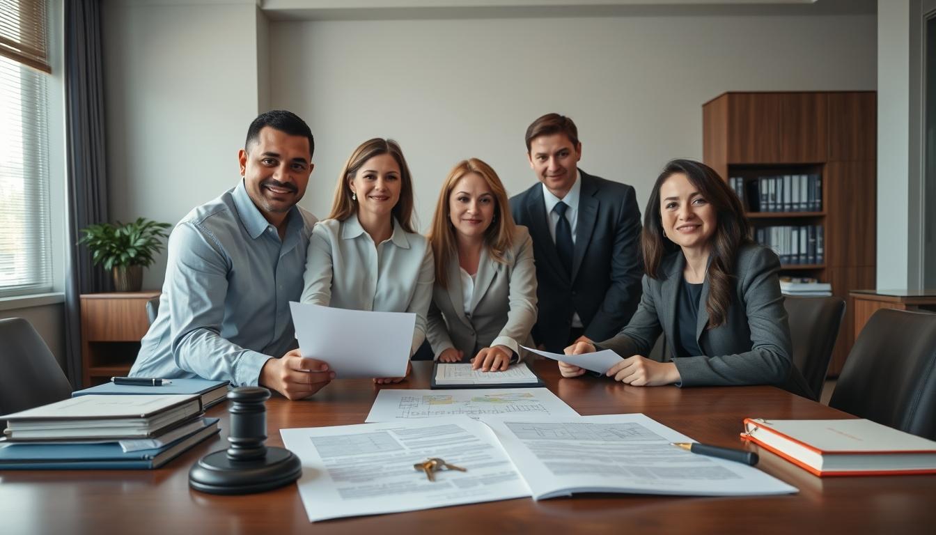 Business agreement signing