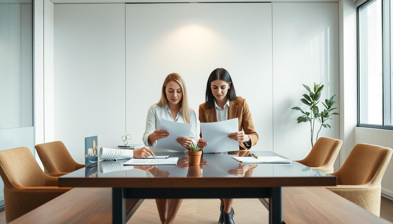 Business contract documents